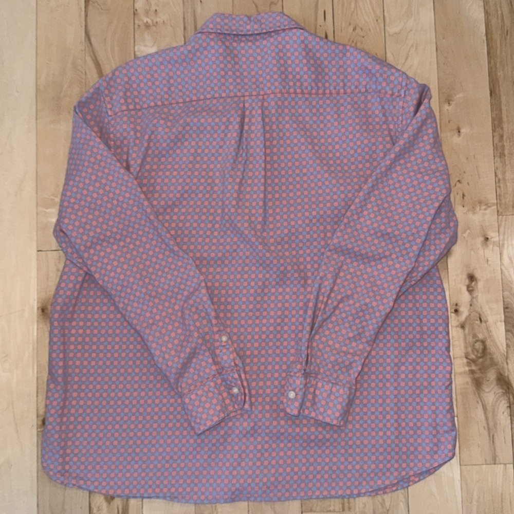 Men’s Vineyard Vines Long Sleeve Trucker Shirt - Picture 3 of 3